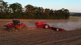 Case IH 600 Quadtrac and Horsch Maestro 24.70SX