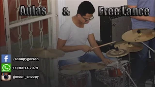 Meu coração deu pt- Wesley Safadão Drum cover (ensaio)