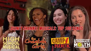 Disney Channel Musicals - Top 100 Songs