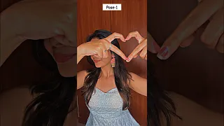 Hide Face Selfie Poses | DP or Profile Picture Poses | Must Try #poses #shorts | @santoshi_megharaj