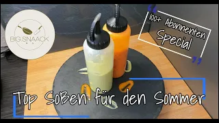 Die Top Soßen für den Sommer | Chili Mayonnaise & Creamy Avocado | 100+ Abonnenten Special