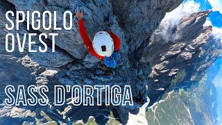 Lo Spigolo più bello delle DOLOMITI?! | Sass d'Ortiga -  Spigolo Wiessner