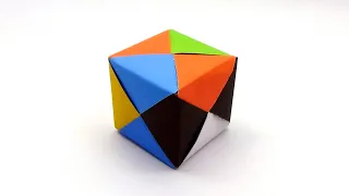 Easy  Way To Make a 3D Paper Cube Box   How To Make an Origami Handmade Cube Box