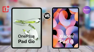 Oneplus Pad Go Vs Xiaomi Pad 6 Specs Comparison