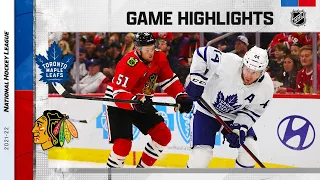 Maple Leafs @ Blackhawks 10/27/21 | NHL Highlights