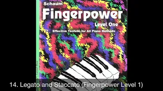 14 Legato and Staccato (Fingerpower Level 1)