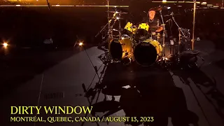 Metallica: Dirty Window (Montreal, Canada - August 13, 2023) (Drum Cover)