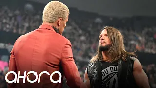 CARA A CARA Cody Rhodes & AJ Styles: WWE Ahora, Mayo 3, 2024