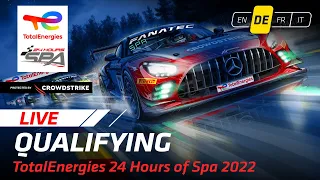 LIVE | Qualifikation | TotalEnergies 24 Hours of Spa (Deutsche)