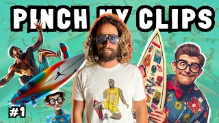 KELLY SLATER'S BABY IS ALREADY SURFING?! | Pinch My Clips Show with Sterling Spencer | Ep 1