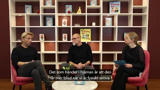 Hjärnstark junior – ett boksamtal med Anders Hansen och Mats Wänblad