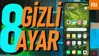 Xiaomi Telefonlarda Yapılması Gereken  8 GİZLİ AYAR