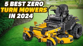 5 Best Zero Turn Mowers 2024 | Best Zero Turn Lawn Mowers 2024