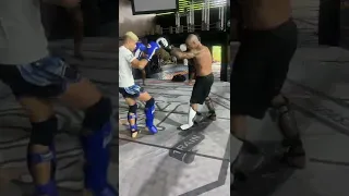 Fabricio Andrade e Émerson falcão sparring técnico.
