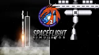 SpaceX Crew 2 Mission in Spaceflight Simulator!