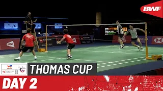 BWF Thomas Cup Finals 2022 | Korea vs. Singapore | Group A