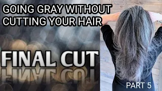 How to go Gray FAST without Cutting your Hair - Final Cut part 5