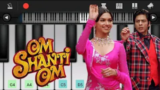 Om Shanti Om Sad Theme Music | Sharukh Khan | Deepika Padukone | Perfect Piano | Basic Piano
