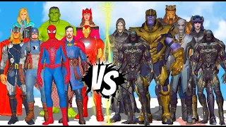 AVENGERS INFINITY WAR - AVENGERS 2012 VS THANOS ARMY - EPIC BATTLE