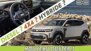 Nouveau Dacia Duster 3 (2024). Tout ce qu'on ne vous a pas (encore) dit !