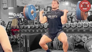 Huge Powerlifter Tries Weightlifting