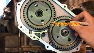 2000 Dodge Caravan 41TE/A604 transmission disassembly. Part 1