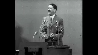 Adolf Hitler's Powerful Speech at Essen in 1935 (Unused Sound)