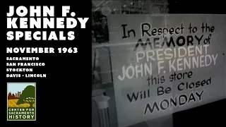 John F. Kennedy Special - November 1963 KCRA-TV - Sacramento, CA