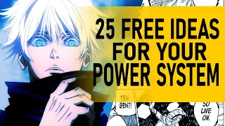 25 Free To Use Ideas For Your Power System (Manga & Comics)