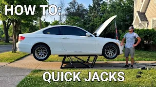 How To: Unboxing, Assembling And Reviewing Our New Quick Jack System!! These Are A Game Changer!