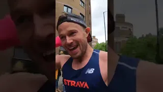 Running 2:35 at London Marathon with a GoPro #shorts