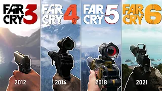 Far Cry 3 vs Far Cry 4 vs Far Cry 5 vs Far Cry 6 - Physics and Details Comparison