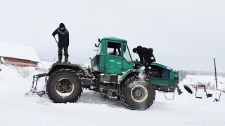 Воскрешение Горбатого ХТА 200 через вскрытие ДВС ЯМЗ 236