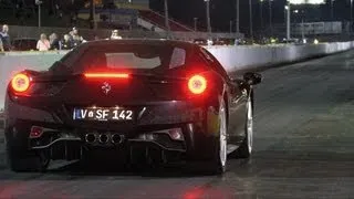 Ferrari 458 Italia vs Porsche 911 turbo & GT3