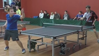 Александр ДЖАНМУХАМЕДОВ vs Вадим БАРЫШНИКОВ, Турнир Master Open, Настольный теннис, Table Tennis