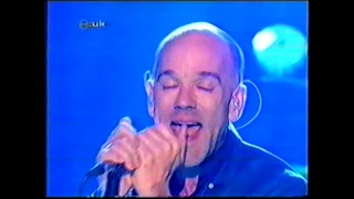 R.E.M. 2001-04-28 - 'CD:UK', ITV, London, England ('Imitation of Life' & 'Losing My Religion' live)