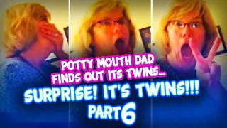 Potty Mouth Dad Finds Out It's Twins!! Best Twins Reveal 6 | family stimulus package!