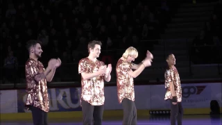 Номер 4 Короля  Плющенко,Жубер,Амодио,Ригини ."Kings on Ice"Таллин.5.11.2016