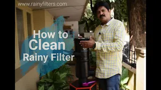 How to Clean Rainy Filter - Sheel Jal