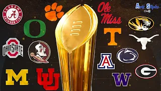 College Football EARLY 2025 National Championship Contenders | Alabama, Michigan, Oregon