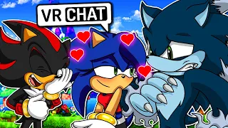 SONICA WANTS SONIC! Sonica & Shadow Meet Werehog Sonic! (VR Chat)