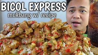 BICOL EXPRESS | INDOOR COOKING | MUKBANG PHILIPPINES