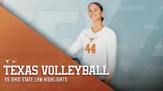 Texas Volleyball vs Ohio State LHN Highlights [Sept. 14, 2023]