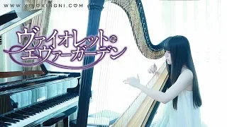 Violet Evergarden OST紫羅蘭永恆花園_Never Coming Back(Harp Cover by Xingni Xiao)