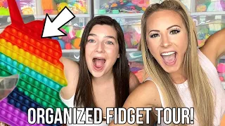 ORGANIZED FIDGET COLLECTION TOUR WITH MRS. BENCH! 😱😍 *HIGHLY SATISFYING*