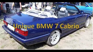 Unique BMW 7 Series E32 Cabrio - Legendy 2023