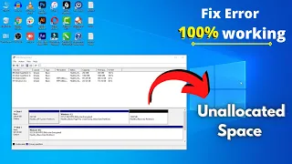 How to Delete Unallocated Partition in Windows 10 | Add Unallocated Space to C Drive Windows 10