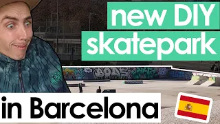 New DIY Skatepark in Barcelona Spot Check | and The NBD Skate Performance Program!