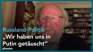 Wolfgang Thierse zu Putin und Steinmeiers Bilanz zur Russland-Politik am 05.04.22