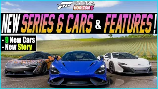 Forza Horizon 5 - New Series 6 FULL INFO! - 9 New Cars, Story + Event Lab GRAVITY!